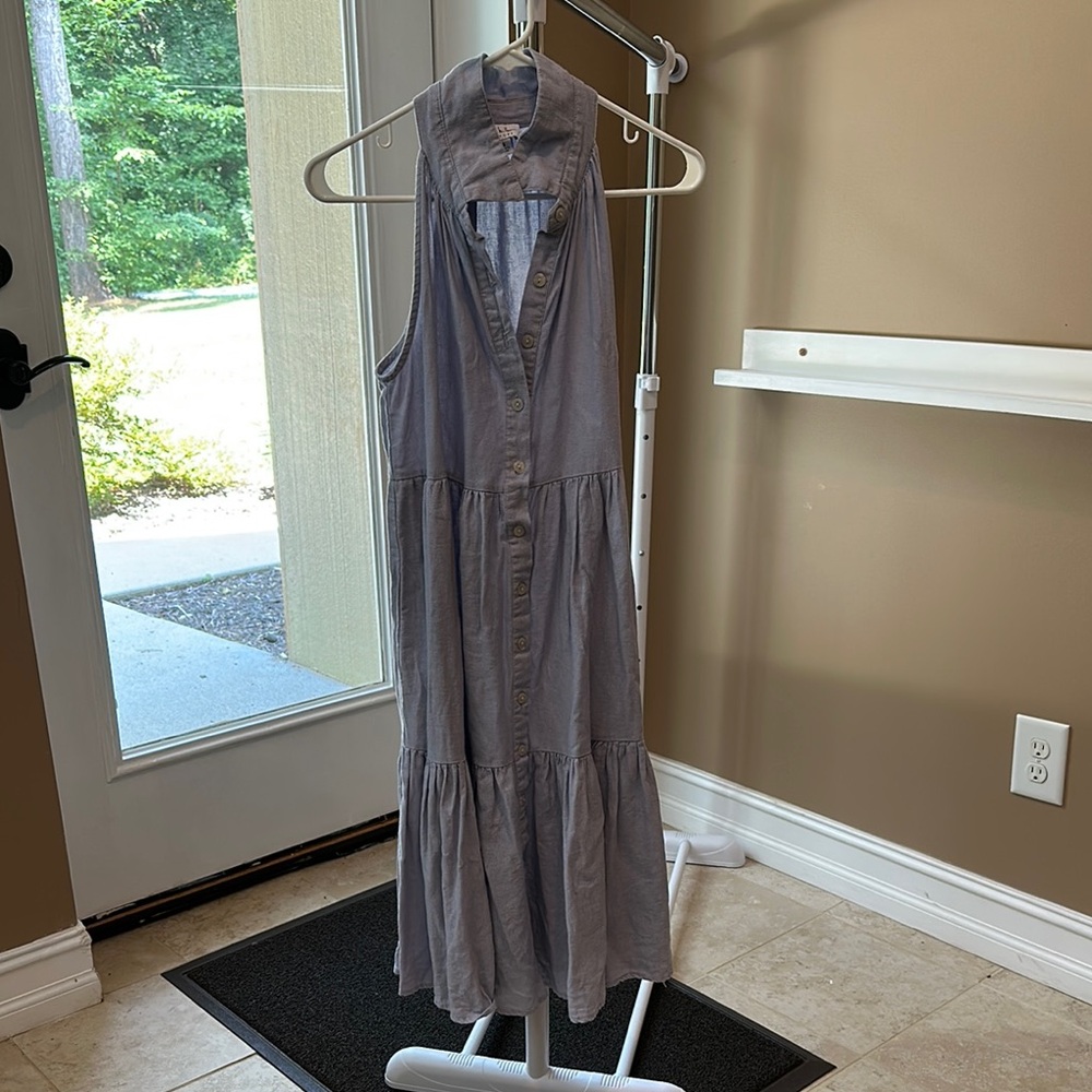 Nicole Miller Sleeveless Halter Dress